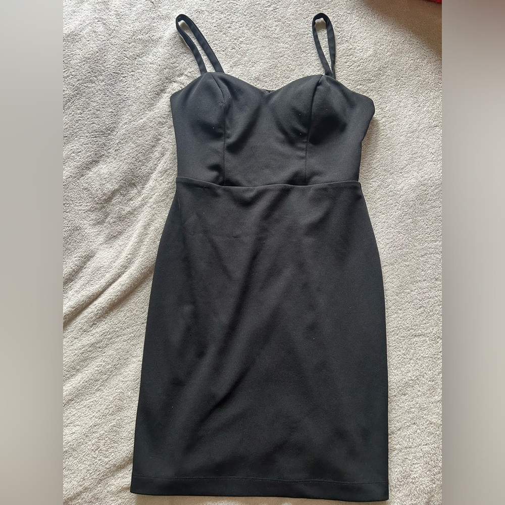 City Studio Black Sheath Dress